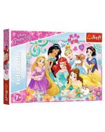 Puzzle 200 Radosny świat księżniczek TREFL