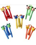 Skakanka z drewnianym uchwytem Zwierzątko