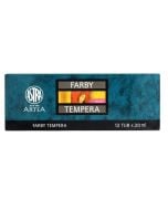 Farby tempera 12 kolorów 20ml ASTRA