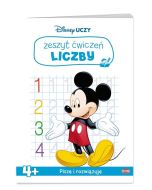 Disney Uczy. Zeszyt ćwiczeń. Liczby