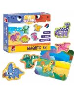 Zestaw magnesów. Dinozaury
