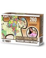 Puzzle 260 edukacyjne Trasami odkrywców