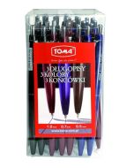 Długopis automatyczny mix (30szt) TOMA