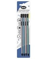 Perłowy ołówek z gumką bls 4szt