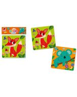 Piankowe puzzle 2w1. The Fuzzies