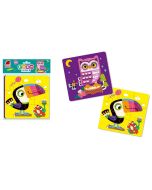 Piankowe puzzle 2w1. Ptaki