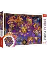Puzzle 1040 Spiral Znaki zodiaku TREFL
