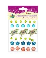Kryształki samoprzylepne mix