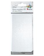 Pianka samoprzylepna 3D 5x5mm biała 2szt