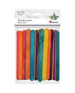 Drewniane patyczki proste 10x115mm mix 70szt