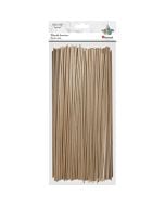 Drewniane patyczki ogkrągłe 3x250mm 100szt