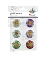 Kuleczki dekoracyjne mix 6szt