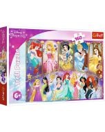 Puzzle 160 Portrety Księżniczek TREFL