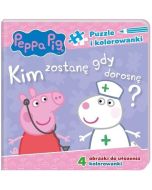 Peppa Pig. Puzzle i kolorowanki. Kim zostanę