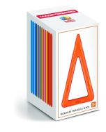 Magformers Single Set wysokie trójkąty 12el