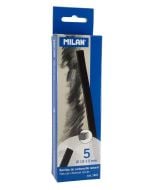 Węgiel naturalny 10x10mm 5szt MILAN