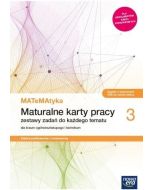 MATeMAtyka LO 3 ZPR Maturalne Karty Pracy 2021 NE