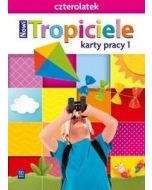 Nowi Tropiciele Czterolatek. Karty pracy cz.1 WSIP