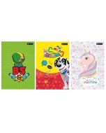 Zeszyt A4/32K trzy linie kolor (10szt) ASTRA