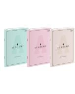 Zeszyt A4/60K kratka Academy Pastel (5szt)