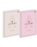 Brulion A4/96K kratka Academy Pastel (5szt)