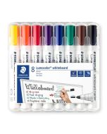 Marker Lumocolor do białych tablic 8 kol STAEDTLER