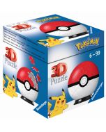 Puzzle 3D 54 Kula Pokemon czerwona