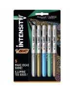 Marker Marking Metallic Ink 5 kolorów BIC