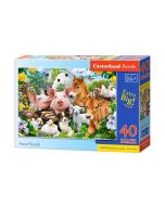 Puzzle 40 maxi - Farm Friends CASTOR