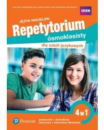 Repetytorium ósmoklasisty dla język. 4w1 podr.+ćw.