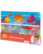 Układanka drewniana Łowienie magnes