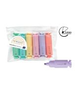 Zakreślacz Sweet 6 kolorów pastel