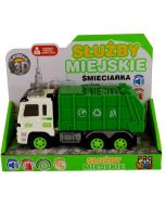 Pojazd Miejskie służby śmieciarka