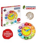 Pomysłowy skrzat - zegar