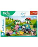 Puzzle 54 mini Wesoły świat Treflików 4 TREFL