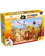 Puzzle dwustronne Supermaxi 24 Król Lew