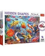 Puzzle 1060 Hidden Shapes Podwodne życie TREFL