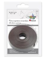Taśma magnetyczna samoprzylepna 20mmx3m czarna