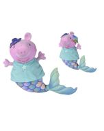Świnka Peppa Maskotka pluszowa Peppa Syrena 30 cm