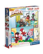Puzzle 2x20 Super Kolor Spidey and Friends