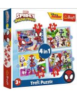 Puzzle 4w1 Ekipa Spidey'a TREFL