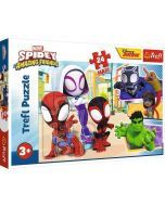 Puzzle 24 Maxi Spidey i przyjaciele TREFL