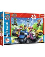 Puzzle 100 Psi Patrol na motorach TREFL