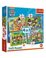 Puzzle 4w1 Wakacyjny Psi Patrol TREFL