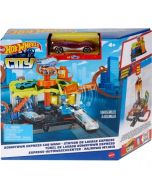 Hot Wheels City mały zestaw z autkiem HDR27