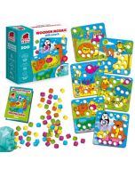 Gra edukacyjna Drewniana mozaika - zoo