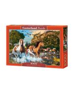 Puzzle 1000 Konie CASTOR