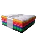 Bibuła kostka 10 kolorów (6szt)