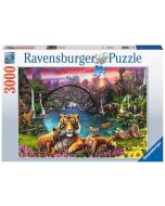 Puzzle 3000 Dzika natura z kwiatami