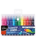 Flamastry Jumbo 12 kolorów KIDEA